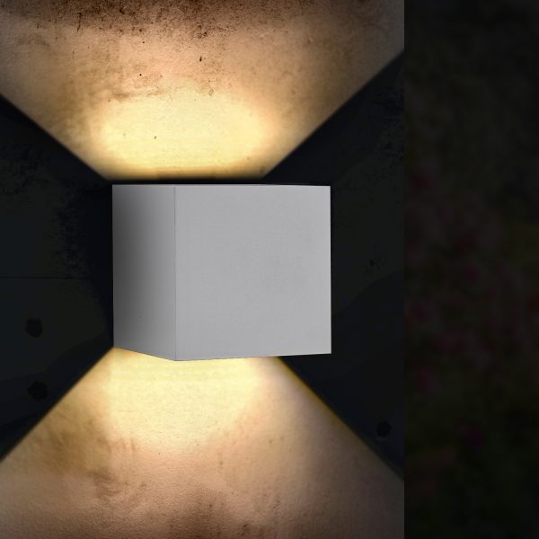 Aplique de Pared LED White Cube 6W IP54 - N - Imagen 4