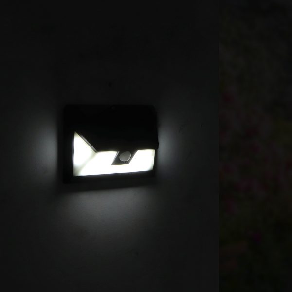 Aplique LED Solar Mustang con Sensor Movimiento - N - Imagen 3