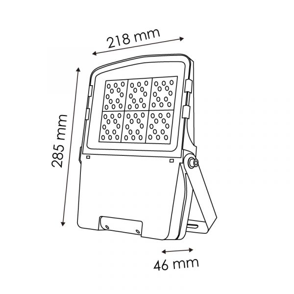 Foco Proyector Led Infinity 60W - DSC - NLM6460 - Imagen 2