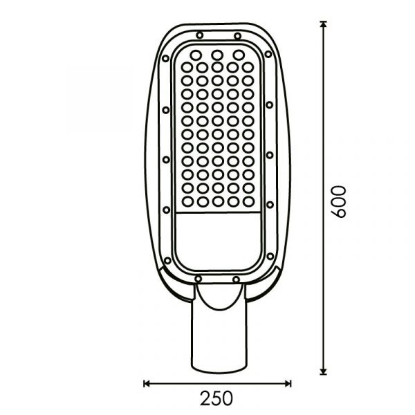 Farola Led Serie Harlem 200W - N - Imagen 2