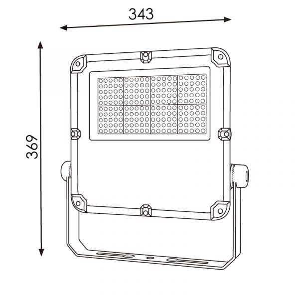 Foco proyector LED Slim Series 150W - N - Imagen 2