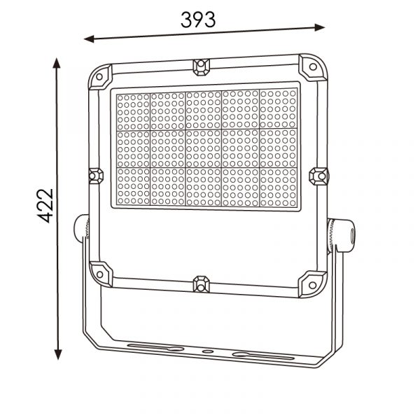 Foco proyector LED Slim Series 300W - N - Imagen 2