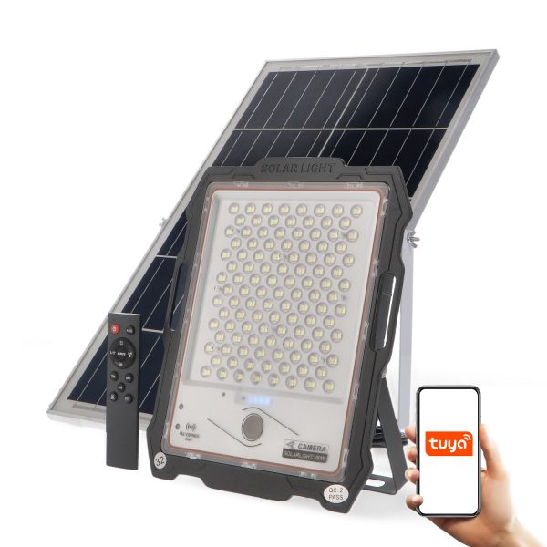 Foco Proyector Led Solar con Cámara Jeff 300W - N