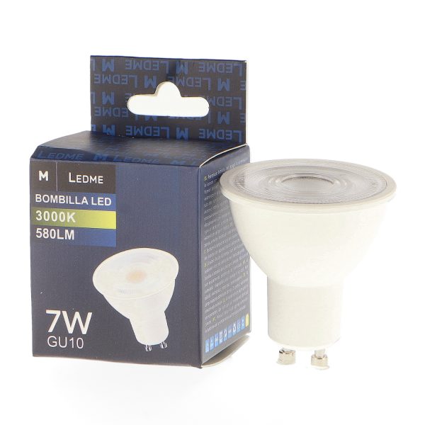 Bombilla LED GU10 Smd Plus 7W 100º - N