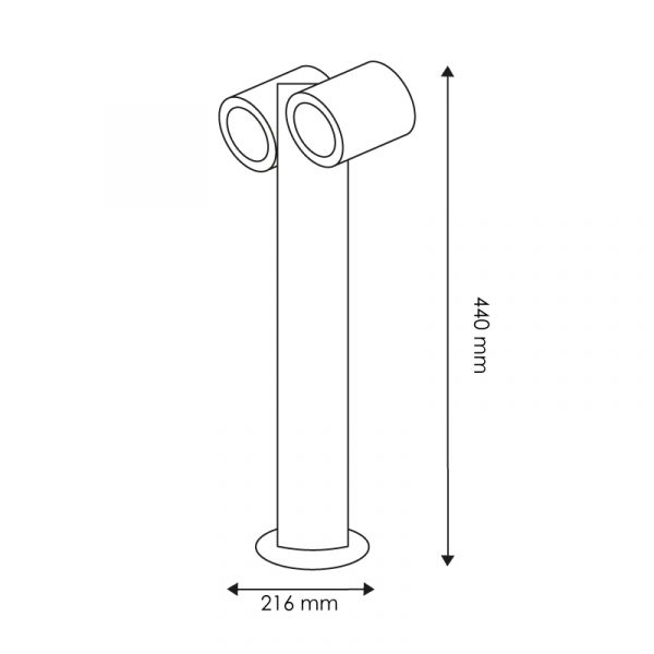 Baliza Double Urban - NLM7317 - Imagen 2