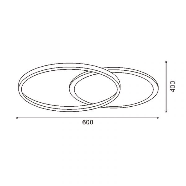 Lámpara de techo LED Rings - DSC - NLM8121 - Imagen 2