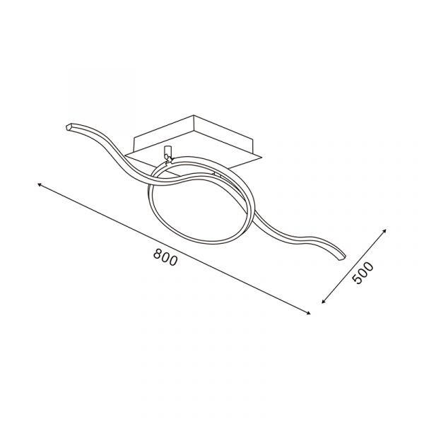 Lámpara de techo LED Somersault - DSC - NLM8130 - Imagen 2