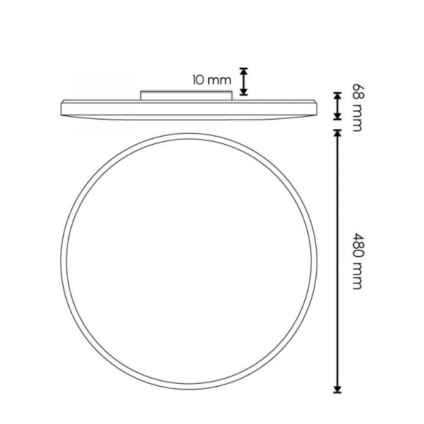 Plafon LED Circular Sense 50W - N - Imagen 2