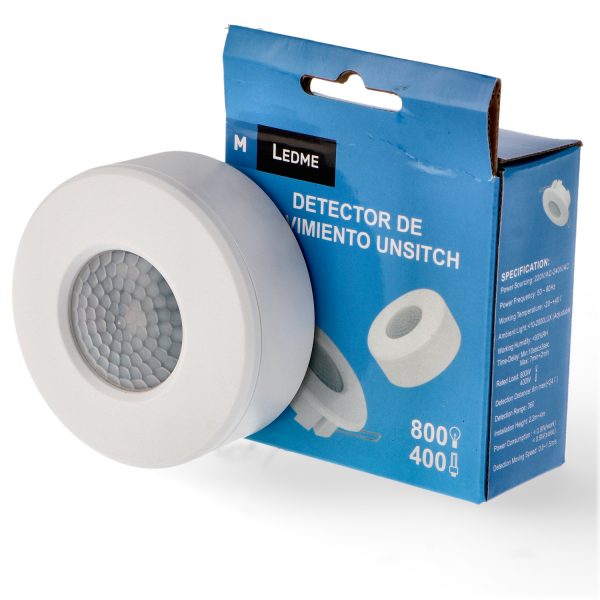 Detector de movimiento PIR Unsitch 360º Empotrable/Superficie - NLM9113 - Imagen 3
