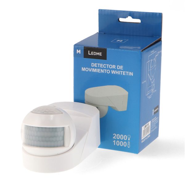 Detector de movimiento PIR 180º Superficie Whitetin - NLM9118 - Imagen 3