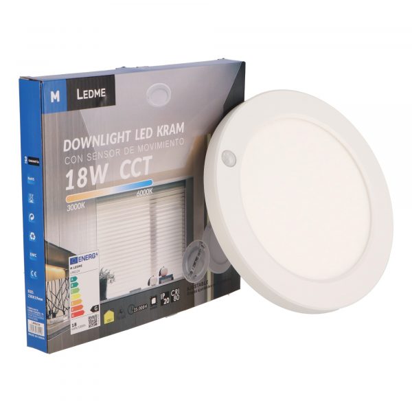 Panel de Superficie Led Kram 18W CCT - N - Imagen 3