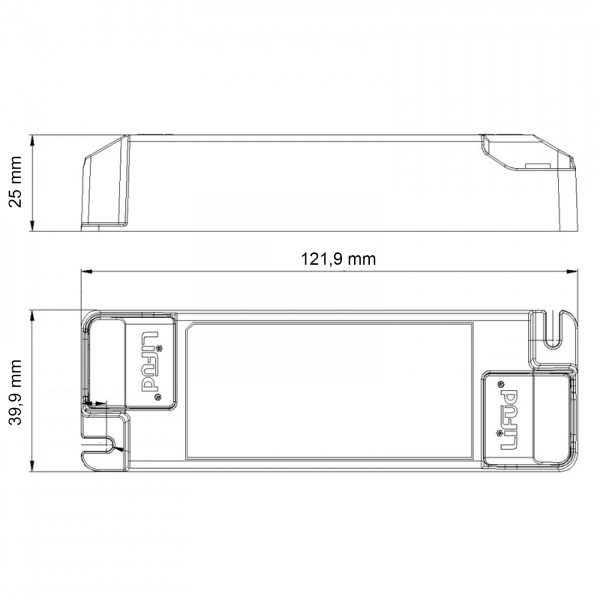 Driver Lifud regulable Triac Salida 25-42V Dc 8-14W No flicker LF-ABT014A-0350-42 - NLF-ABT014A-0350-42 - Imagen 2