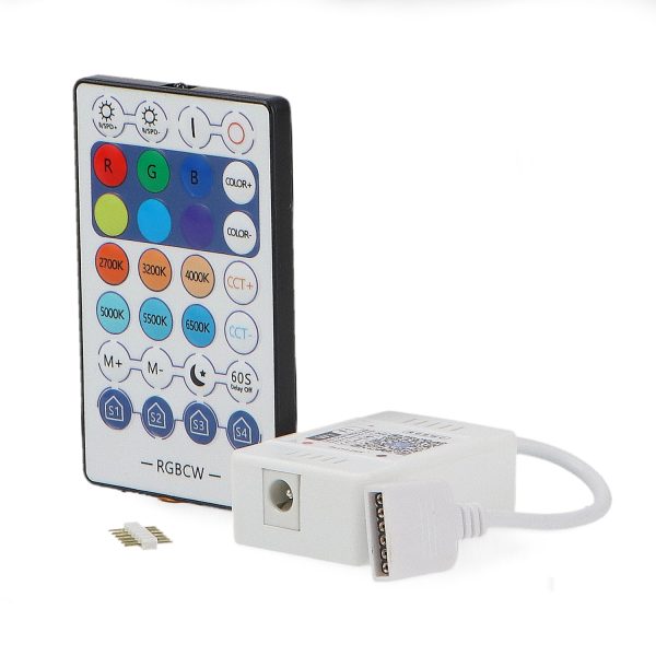 Controlador Wifi para tiras led RGB+CCT - NLM2460