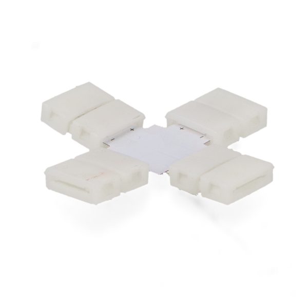 Conector para Tira 10MM 12V/24V RGB Tipo X - NLM2176