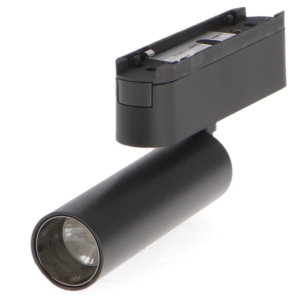 Foco LED Mildean Serie 5mm 7W para carril magnético Negro 42V - N