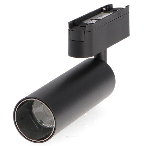 Foco LED Mildean Serie 5mm 15W para carril magnético Negro 42V - N