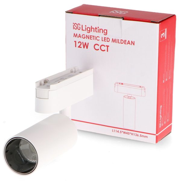 Foco LED Mildean Serie 5mm 12W para carril magnético Blanco 42V - N - Imagen 3