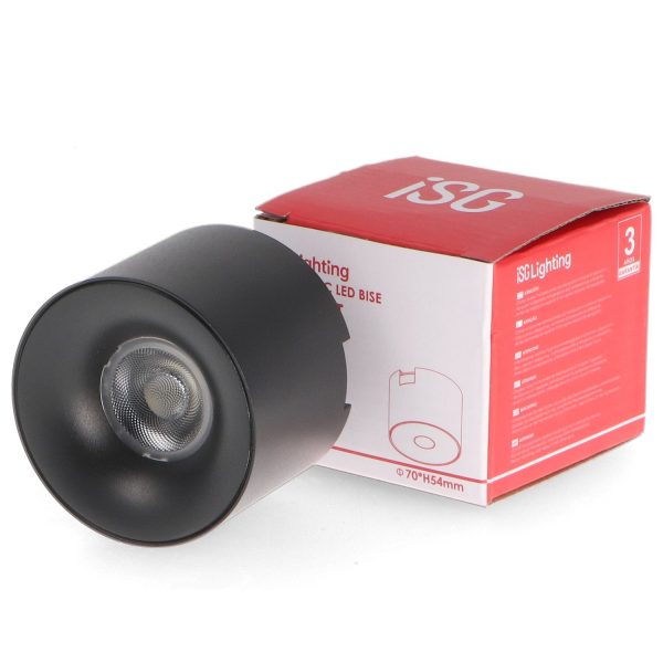 Foco LED Bise Serie 5mm 8W para carril magnético Negro 42V - N - Imagen 3