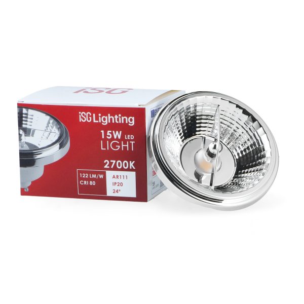 Bombilla LED Pro GU10 AR111 15W 24º - N