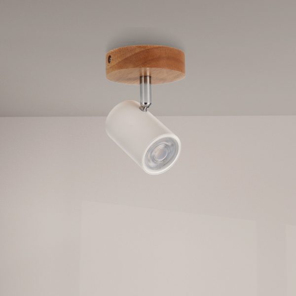 Lámpara de Techo Serie Wood 1 Focos GU10 - NLM4501 - Imagen 3