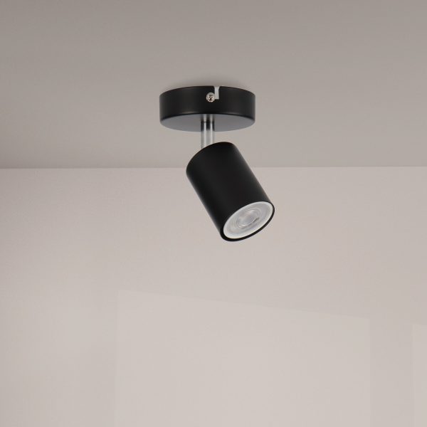 Lámpara de Techo Serie Black 1 Focos GU10 - NLM4505 - Imagen 3