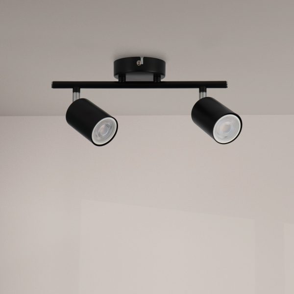 Lámpara de Techo Serie Black 2 Focos GU10 - NLM4506 - Imagen 3