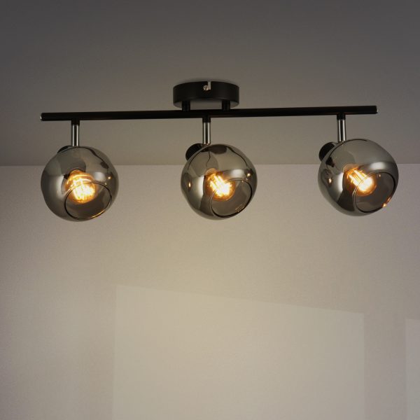 Lámpara de Techo Serie Glass 3 Focos E14 - NLM4519
