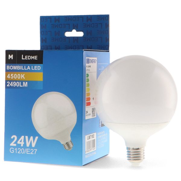 Bombilla LED E27 G120 24W - DSC - N