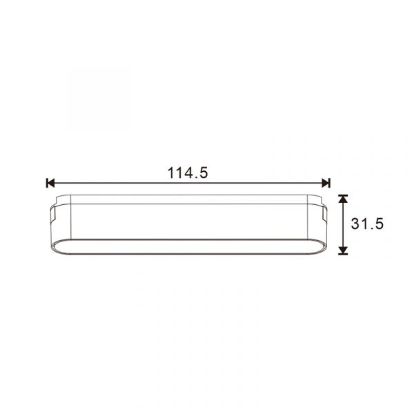 Foco LED Afar Serie 5mm 6W para carril magnético Blanco 42V - NGA4002 - Imagen 2