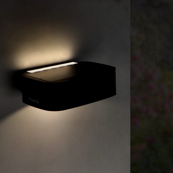 Aplique Led Solar Black Plit - NGA7382 - Imagen 3