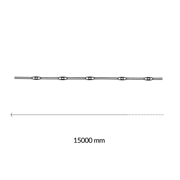 Guirnalda Exterior LED con Usb 15m 7000K - NLM2970 - Imagen 2
