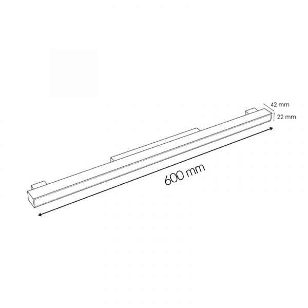 Foco LED Shoiler 18W para carril magnético Blanco 48V Serie 20mm - DSC - N - Imagen 2