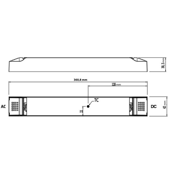 Fuente de Alimentación Led Lifud Dimable Bluetooth CCT 150W 24Vdc - NLF-GAB150A - Imagen 2