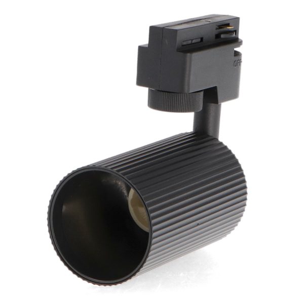 Foco portalámparas GU10 para carril Black Light Line Monofásico - NLM3195