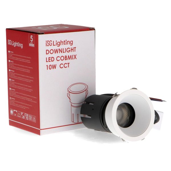 Foco Downlight LED orientable White Cobmix 10W CCT - N - Imagen 3