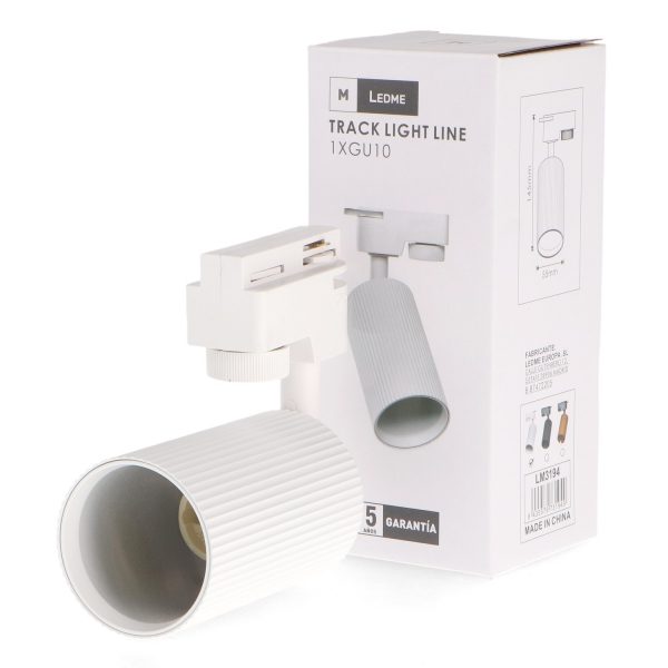 Foco portalámparas GU10 para carril White Light Line Monofásico - NLM3194 - Imagen 3