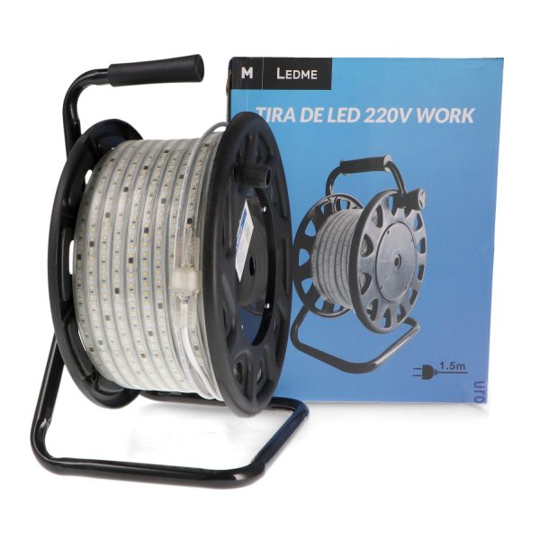 Tira de Led 220V AC Smd2835 Work 12W/m con Bobina - 50 Metros - N - Imagen 3