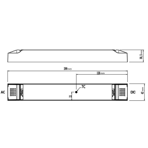 Fuente de Alimentación Led Lifud Dimable 0-10V 75W 24Vdc - NLF-GDE075YV024 - Imagen 2