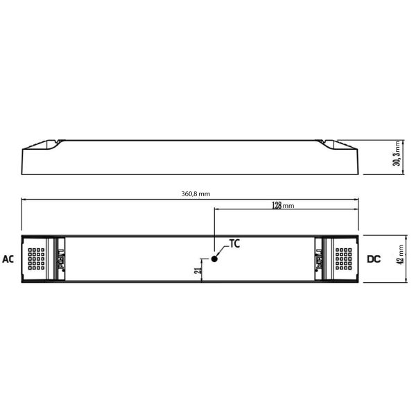 Fuente de Alimentación Led Lifud Dimable 0-10V 150W 24Vdc - NLF-GDE150YV024 - Imagen 2