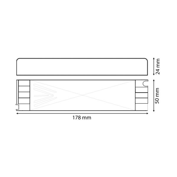 Fuentes de alimentación Protech para tiras LED 200W 24VDC - NLM2556 - Imagen 2