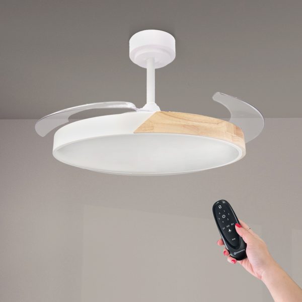 Ventilador de techo LED Coal Nature Ø108 cm - NLM8829