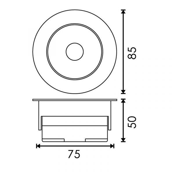 Foco Downlight LED orientable CobFix 10W CCT - N - Imagen 2