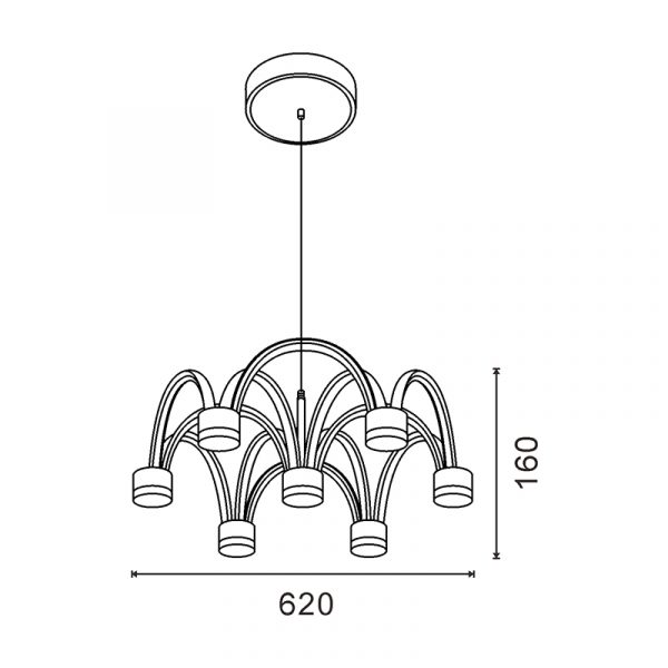 Lámpara Led Para Techo Emin 84W - DSC - N - Imagen 2