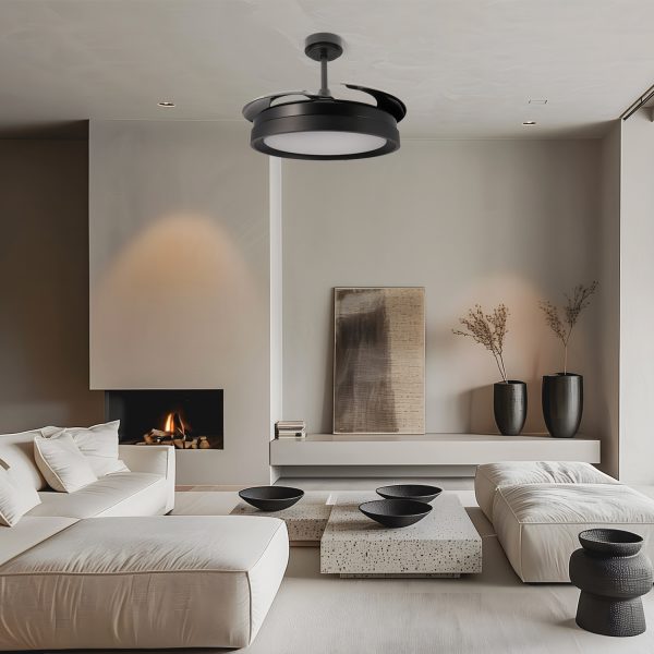 Ventilador de techo LED Black II Yeray Ø107 cm - NLM8819 - Imagen 3