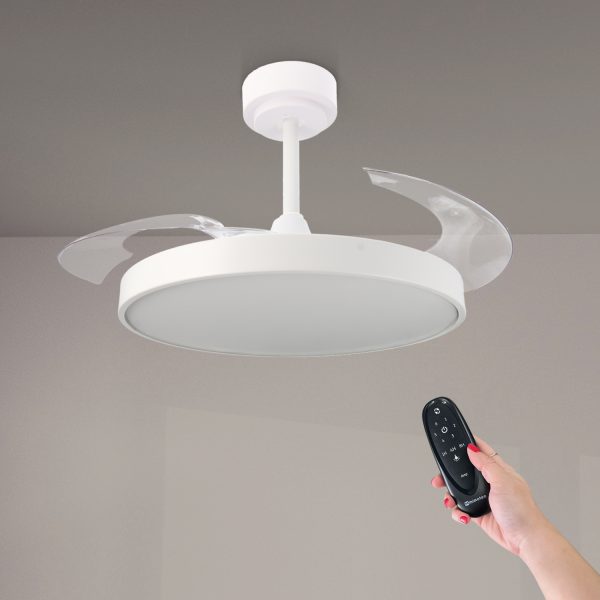 Ventilador de techo LED Coal Ø108 cm - N