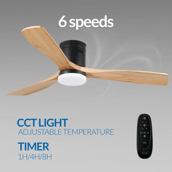 Ventilador de techo LED Black Energy - NLM8091 - Imagen 4
