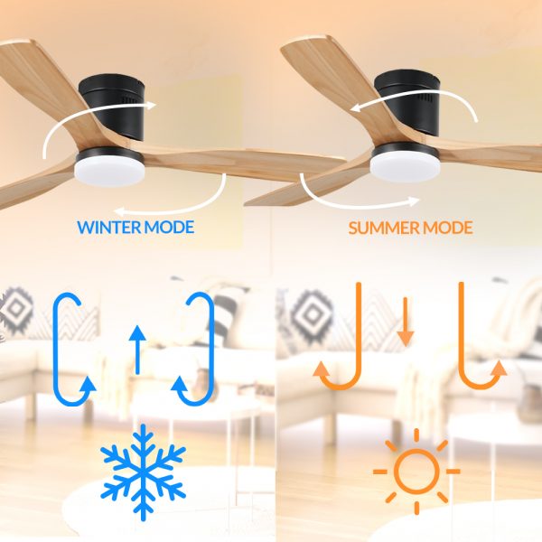 Ventilador de techo LED Black Energy - NLM8091 - Imagen 5