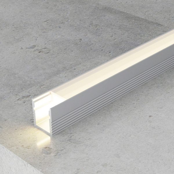 Perfil de aluminio Fine - 2 metros - NLM3739