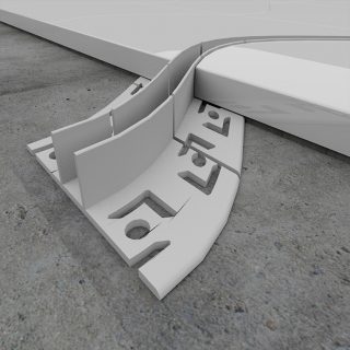 Perfil de Aluminio Plof - 2 Metros - NLM3843