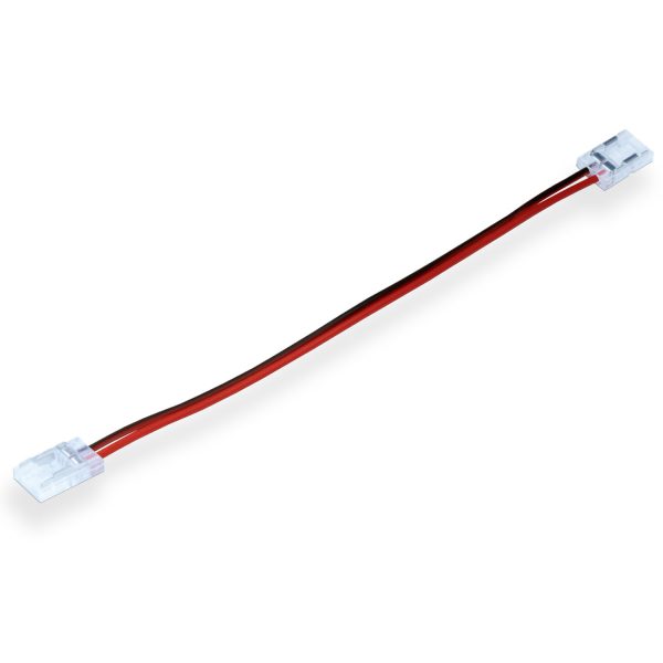 Conector doble con cable para Tira LED 8mm 12V/24V 2 pin - Pack 20 - NLM2934